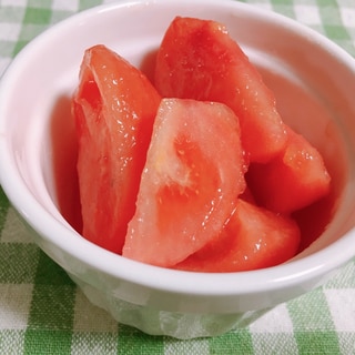 フルーツ感覚の冷やしトマト